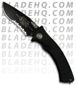 Microtech Amphibian Manual Knife (Black SER) 137-2