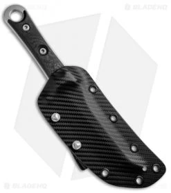 Marfione Custom Knives Borka Blades SBT Knife Carbon Fiber (4.5" Two-Tone SW) -Microtech Shop Marfione Borka SBT CF TT SW BHQ 48995 jr sheath