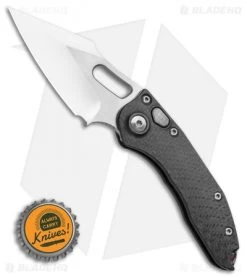 Marfione Custom Borka Blades Stitch Carbon Fiber Automatic Knife (3.75" Mirror) -Microtech Shop Marfione Custom Borka Blades Stitch Carbon Fiber Automatic Knife Mirror Polish BHQ 118912 LS Bottlecap