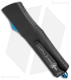 Marfione Custom Carbon Fiber Combat Troodon OTF Bowie Knife (Damascus) -Microtech Shop Marfione Custom CF Combat Troodon OTF Bowie Damascus 342 MCK BHQ 52553 jr side