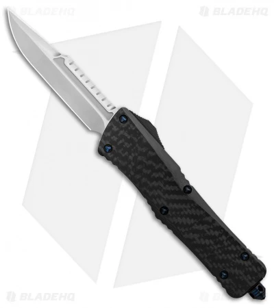 Marfione Custom Combat Troodon Interceptor OTF CF/Blue Ti (3.8" Two-Tone SW) 3 Marfione Custom Combat Troodon Interceptor OTF CF/Blue Ti (3.8" Two-Tone SW)