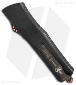 Marfione Custom Combat Troodon Interceptor W/ Ringed Copper HW (3.8" Hand Satin) 8 Marfione Custom Combat Troodon Interceptor W/ Ringed Copper HW (3.8" Hand Satin) -Microtech Shop Marfione Custom Combat Troodon Interceptor Ringed Copper Rubbed Satin BHQ 71488 er side