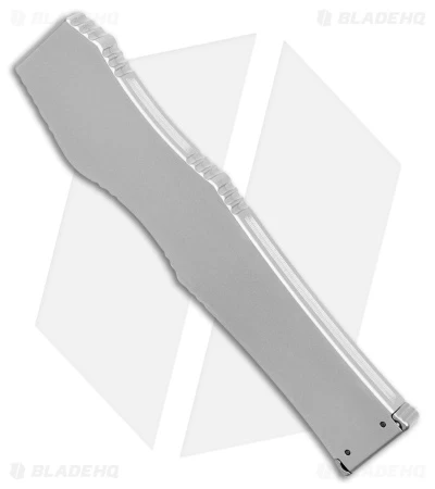 Marfione Custom Halo 3 Mini OTF Knife W/ Abalone Inlay (2" Two Tone Mirror/Star) 5 Marfione Custom Halo 3 Mini OTF Knife W/ Abalone Inlay (2" Two Tone Mirror/Star) - Image 3