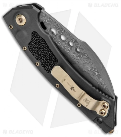 Marfione Custom Hawk Automatic Knife Stingray Skin (CTS-XHP Core Damascus) 5 Marfione Custom Hawk Automatic Knife Stingray Skin (CTS-XHP Core Damascus) - Image 3