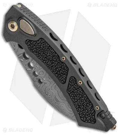 Marfione Custom Hawk Automatic Knife Stingray Skin (CTS-XHP Core Damascus) 4 Marfione Custom Hawk Automatic Knife Stingray Skin (CTS-XHP Core Damascus) - Image 2