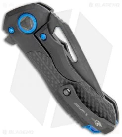 Marfione Custom Protocol DLC TTAP-DLC AP Ti Bolster CF (3" DLC) 394-MCK -Microtech Shop Marfione Custom Protocol DLC TTAP DLC AP Ti Bolster CF DLC BHQ 110996 jr side