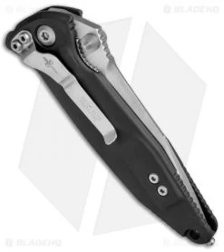 Marfione Custom Socom Elite Prototype Clip Point Manual Knife (4" Stonewash) -Microtech Shop Marfione Custom Socom Elite Prototype CP TT BHQ 71496 jr side