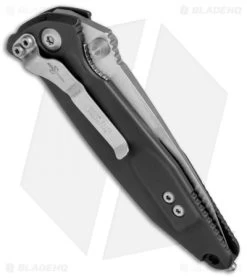 Marfione Custom Socom Elite Prototype Tanto Manual Knife Black (4" Stonewash) -Microtech Shop Marfione Custom Socom Elite Prototype Tanto TT BHQ 71495 jr side