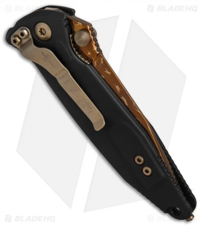 Marfione Custom Socom Elite S/E Knife Stingray Inlay + Bronze HW (Razorwire Dam) 4 Marfione Custom Socom Elite S/E Knife Stingray Inlay + Bronze HW (Razorwire Dam) - Image 2