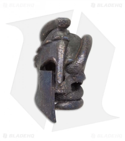 Marfione Custom Socom Elite S/E Knife Stingray Inlay + Bronze HW (Razorwire Dam) 7 Marfione Custom Socom Elite S/E Knife Stingray Inlay + Bronze HW (Razorwire Dam) - Image 5