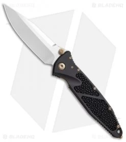 Marfione Custom Socom Elite S/E Knife Black Stingray Inlay + Bronze HW (Mirror)