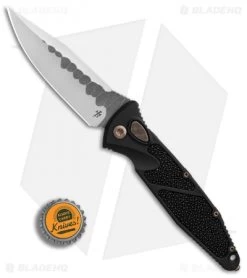 Marfione Custom Socom Elite Automatic Knife W/ Stingray Skin (4" Satin) -Microtech Shop Marfione Custom Socom Elite Stingray Skin Two Tone DLC BHQ 89393 er bottlecap