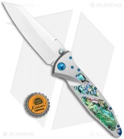 Marfione Custom Socom Elite Warcom Knife Abalone/SS (4" Mirror) -Microtech Shop Marfione Custom Socom Elite Warcom Abalone SS Mirror BHQ 123813 jr bottlecap 1