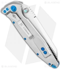 Marfione Custom Socom Elite Warcom Knife Abalone/SS (4" Mirror) -Microtech Shop Marfione Custom Socom Elite Warcom Abalone SS Mirror BHQ 123813 jr side 1