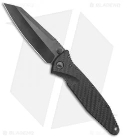 Marfione Custom Socom Elite Liner Lock Knife Warcom Carbon Fiber (4" DLC)