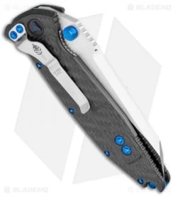 Marfione Custom Socom Elite Warcom HP-CF Blue Ti (4" Mirror) -Microtech Shop Marfione Custom Socom Elite Warcome HP CF Blue Ti Mirror BHQ 110995 jr side