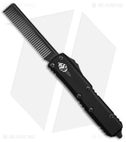 Microtech Marfione Custom Tactical Beard Comb Black (DLC Stonewash)
