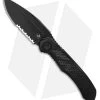 Microtech Anax S/E Frame Lock Knife Black Titanium/CF Inlay (3.8" Serrated DLC) -Microtech Shop Microtech Anax SE FLK Ti Carbon Fiber Inlay Serrated 3in DLC BHQ 181083 td