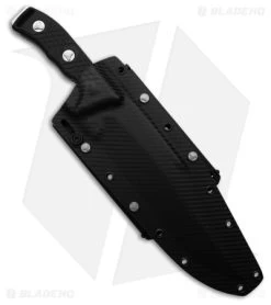 Microtech Arbiter Fixed Blade Knife Black (8.75" Stonewash) 104-10 -Microtech Shop Microtech Arbiter Fixed Blade Knife 8.75in Stonewash BHQ 181767 hd sheath