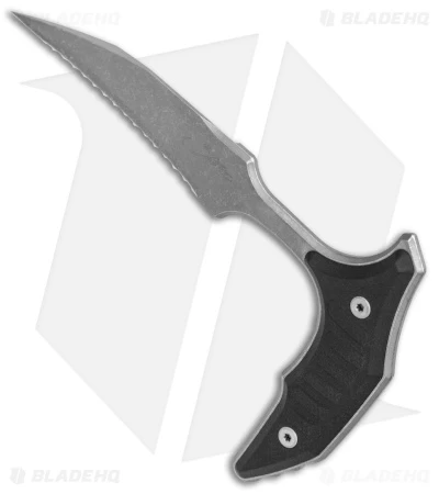 Microtech BEE S/E Wharncliffe Double Push Daggers Black G-10 (2.5" AP Full Serr) 7 Microtech BEE S/E Wharncliffe Double Push Daggers Black G-10 (2.5" AP Full Serr) - Image 5