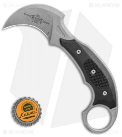 Microtech Bastinelli Iconic Karambit Fixed Blade Knife ( Sw) 118-10apr -Microtech Shop Microtech Bastinelli Iconic Karambit Fixed Blade Knife Apocalyptic 118 10APR BHQ 118539 LS Bottelcap