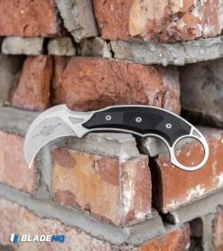 Microtech Bastinelli Iconic Karambit Fixed Blade Knife (Stonewash) 118-10R -Microtech Shop Microtech Bastinelli Iconic Karambit Fixed Blade Knife Stonewash 118 10R BHQ 99151 kp the wall web jr