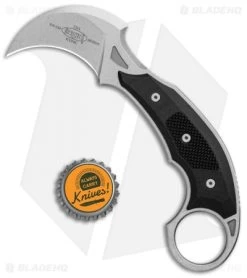 Microtech Bastinelli Iconic Karambit Fixed Blade Knife (Stonewash) 118-10R -Microtech Shop Microtech Bastinelli Iconic Karambit Knife SW 118 10R BHQ 99151 jr bottlecap 1
