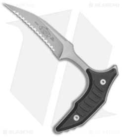 Microtech BEE S/E Wharncliffe Double Push Daggers Black G-10 (2.5" BB Full Serr) -Microtech Shop Microtech Bee Double SE Wharncliffe SS BB FS Black G 10 218D 9GTBKS BHQ 141749 jr 1