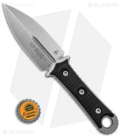 Microtech Borka SBD Dagger Fixed Blade Knife Black G-10 (4.4" Stonewash) -Microtech Shop Microtech Borka SBD Dagger Fixed Blade Knife Black G 10 4in SW BHQ 108661 td size