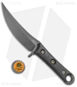Microtech Borka SBK Fixed Blade Knife Carbon Fiber (5" Black) 200-1DLC -Microtech Shop Microtech Borka SBK CF Black 200 1DLC BHQ 67807 jr bottlecap