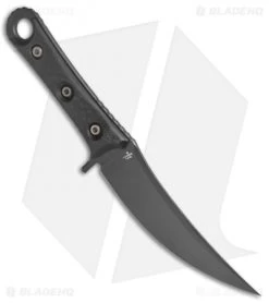 Microtech Borka SBK Fixed Blade Knife Carbon Fiber (5" Black) 200-1DLC -Microtech Shop Microtech Borka SBK CF Black 200 1DLC BHQ 67807 jr spine