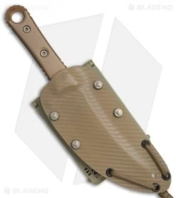 Microtech Borka SBK Fixed Blade Knife Tan G-10 (5" Tan PVD Full Serr) 200-3PVDTN 8 Microtech Borka SBK Fixed Blade Knife Tan G-10 (5" Tan PVD Full Serr) 200-3PVDTN -Microtech Shop Microtech Borka SBK Tan G10 Tan PVD full serr BHQ 77775 er sheath