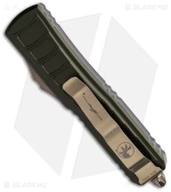 Microtech UTX-85 II S/E Signature Series OD Green (3.1" Apocalyptic Bronze) -Microtech Shop Microtech Bronze BHQ 143334 td side