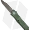 Microtech Combat Troodon Bowie OTF Knife OD Green (3.8" Bronze) 146-13OD