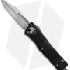 Microtech Combat Troodon Bowie OTF Knife (3.8" Satin) 146-4 -Microtech Shop Microtech Combat Troodon Bowie Standard Satin 146 4 BHQ 51732 jr
