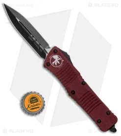 Microtech Combat Troodon D/E OTF Automatic Knife Merlot Red (3.8" Black) 9 Microtech Combat Troodon D/E OTF Automatic Knife Merlot Red (3.8" Black) -Microtech Shop Microtech Combat Troodon DE OTF Auto Merlot Red Black 142 1MR BHQ 104922 jr bottlecap