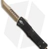 Microtech Signature Series Combat Troodon Hellhound Tanto OTF Knife (3.8" Brnz.) -Microtech Shop Microtech Combat Troodon Hellhound Tanto OTF Black Aluminum Bronzed 219 13 BHQ 87935 jr 2