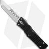 Microtech Combat Troodon Hellhound Tanto OTF Knife Black (3.8" Stonewash) 219-10 -Microtech Shop Microtech Combat Troodon Hellhound Tanto OTF Black SW 219 10 BHQ 92885 jr