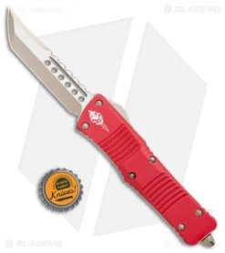 Microtech Signature Series Combat Troodon Hellhound Tanto OTF Knife (3.8" Brnz) -Microtech Shop Microtech Combat Troodon Hellhound Tanto OTF Red Bronze 219 13RDS BHQ 107993 jr bottlecap