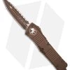 Microtech Combat Troodon D/E OTF Dagger Automatic Knife (3.8" Full Serr)142-3CTA -Microtech Shop Microtech Combat Troodon OTF Dagger AK 3in Full Serr BHQ 174877 td