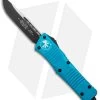 Microtech Combat Troodon S/E OTF Automatic Knife Turquoise (3.8" Black)
