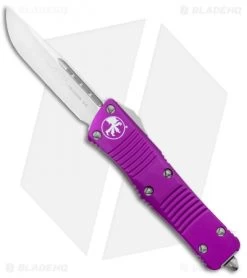 Microtech Troodon S/E OTF Automatic Knife Violet (3" Satin)