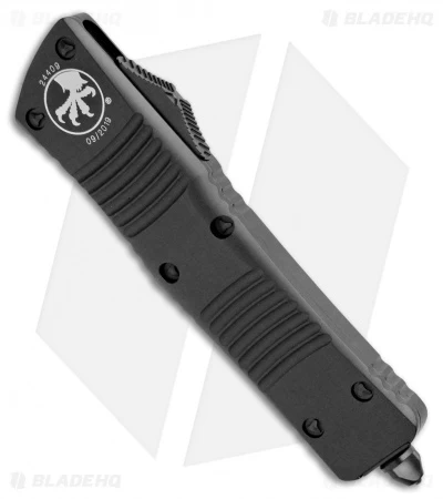 Microtech Combat Troodon T/E Automatic OTF Knife (3.8" Black) 144-1T 4 Microtech Combat Troodon T/E Automatic OTF Knife (3.8" Black) 144-1T - Image 2