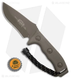 Microtech Currahee Fixed Blade Knife OD Green (4.5" OD Green) 102-1 OD -Microtech Shop Microtech Currahee Fixed Blade OD Green OD Green BHQ 176092 jr bottlecap