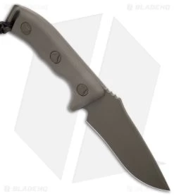 Microtech Currahee Fixed Blade Knife OD Green (4.5" OD Green) 102-1 OD -Microtech Shop Microtech Currahee Fixed Blade OD Green OD Green BHQ 176092 jr spine
