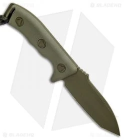 Microtech Currahee Tanto Knife Fixed Blade (4.5" Green) 103-1GR 11 Microtech Currahee Tanto Knife Fixed Blade (4.5" Green) 103-1GR -Microtech Shop Microtech Currahee Tanto Green 103 1GR BHQ 16542 jr spine