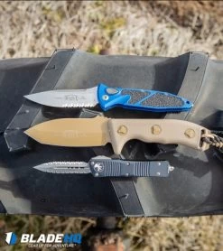 Microtech Socom Elite S/E Automatic Knife Blue (4" Stonewash Ser) 160A-11BL -Microtech Shop Microtech Currahee Tanto Knife Fixed Blade Tan Plain 103 1TA BHQ 15469 kp tire web