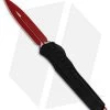 Microtech Cypher MK7 D/E OTF Automatic Knife (4" Red) 242M-1RDBK -Microtech Shop Microtech Cypher MK7 DE Black Red BHQ 89768 er