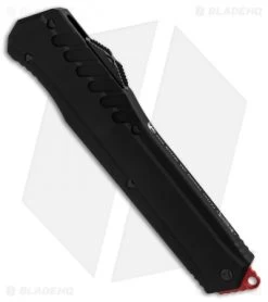 Microtech Cypher MK7 D/E OTF Automatic Knife (4" Red) 242M-1RDBK -Microtech Shop Microtech Cypher MK7 DE Black Red BHQ 89768 er spine