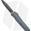 Microtech Cypher MK7 D/E OTF Automatic Knife Gray (4" Black) 242M-1GY -Microtech Shop Microtech Cypher MK7 DE OTF Auto Gray Black 242M 1GY BHQ 92248 jr